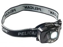 Pelican 2720 LED Headlamp - Gesture Activation Control - Variable Output - 200 Lumens - Includes 3 x AAAs - Black (027200-0100-110)