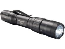 Pelican 7600 Rechargeable Tactical LED Flashlight - 944 Lumens - Uses 2 x CR123A or 1 x 18650 (Included)
