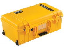 Pelican Air 1535 Wheeled Carry-on Protector Case for Air Travel - 22 x 14 x 9-Inches - Yellow - Pick N Pluck Foam (0001-240)