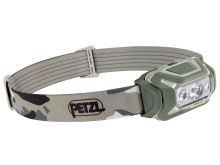 Petzl Aria 2 RGB LED Headlamp - 450 Lumens - White, Red, Green and Blue LED - Includes 3 x AAA - Camo