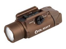 Olight PL-3R Rechargeable LED Weapon Light - 1500 Lumens - Uses Built-in 900mAh Li-Poly Battery Pack - Desert Tan