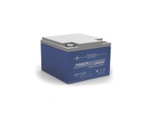Power-Sonic Power-Gel DCG12-26 26Ah 12V Rechargeable Sealed Lead Acid (SLA) Battery - T12 Terminal