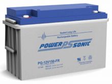 Power-Sonic PG-12V150 FR 153AH 12V Long-Life Rechargeable Sealed Lead Acid (SLA) Battery - B Terminal