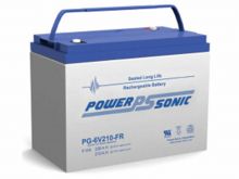 Power-Sonic PG-6V210 FR 210AH 6V Long-Life Rechargeable Sealed Lead Acid (SLA) Battery - B Terminal
