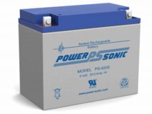 Power-Sonic PS-6200 20AH 6V Rechargeable Sealed Lead Acid (SLA) Battery - NB Terminal