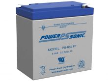 Power-Sonic PS-682F 9AH 6V Rechargeable Sealed Lead Acid (SLA) Battery - F1 Terminal