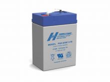 Power-Sonic AGM High Rate General Purpose PSH-655 5.5Ah 6V Rechargeable Sealed Lead Acid (SLA) Battery - F1 Terminal
