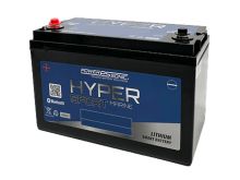 Power-Sonic PSL-BT-24500-G27 Bluetooth Enabled 50AH 25.6V Rechargeable Lithium Iron Phosphate (LiFePO4) Marine Battery - Group 27 - M8 Terminals