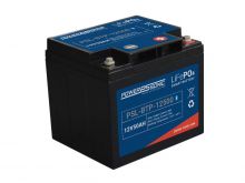 Power-Sonic PSL-BTP-12500 Blue Tooth Enabled 50AH 12.8V Rechargeable Lithium Iron Phosphate (LiFePO4) Battery - M6 Terminals