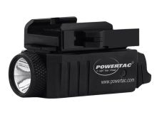 Powertac Mark Mini Rechargeable LED Weapon Light - 550 Lumens - Uses Built-In Li-Poly Battery Pack