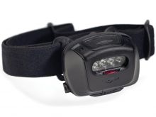 Princeton Tec Quad Tactical MPLS Headlamp - 4 x LEDs - 78 Lumens - Includes Colored Filters - Includes 3 x AAAs - Black