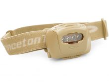 Princeton Tec Quad Tactical MPLS Headlamp - 4 x LEDs - 78 Lumens - Includes Colored Filters - Includes 3 x AAAs - Tan