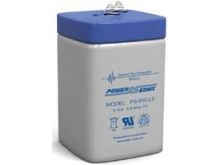 Power-Sonic PS-650L 5AH 6V Rechargeable Sealed Lead Acid (SLA) Battery - F1 or SP Terminal