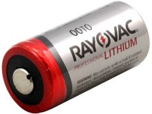 Rayovac CR123A 1400mAh 3.0V Photo Lithium Button Top Batteries (RL123A) - Case of 1200