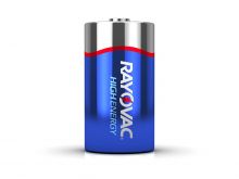 Rayovac High Energy 813 (105PK) D 1.5V Alkaline Button Top Batteries - Made in USA - Case of 105