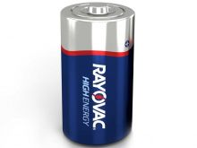 Rayovac High Energy 814 (168PK) C 1.5V Alkaline Button Top Batteries - Made in USA - Case of 168