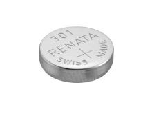 Renata 301 MP 130mAh 1.55V Silver Oxide Coin Cell Battery - 1 Piece Tear Strip, Sold Individually