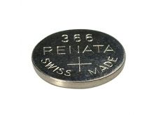 Renata 366 MP 47mAh 1.55V Silver Oxide Coin Cell Battery - 1 Piece Tear Strip, Sold Individually