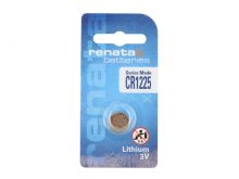 Renata CR1225-CU 48mAh 3V Lithium Primary (LiMNO2) Coin Cell Battery - 1 Piece Retail Card