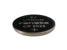 Renata CR2025-CU 165mAh 3V Lithium Primary (LiMNO2) Coin Cell Battery - 1 Piece Small Retail Card