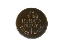 Renata CR2320-CU 150mAh 3V Lithium Primary (LiMNO2) Coin Cell Battery - 1 Piece Small Retail Card