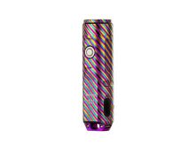 RovyVon A11 Mini Keychain Rechargeable LED Flashlight - 650 Lumens - CREE XP-G3 LED - Included Built-in Li-ion Battery Pack - Titanium Rainbow After the Rain