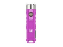 RovyVon Aurora A1 USB-C Rechargeable LED Keychain Flashlight - 650 Lumens - CREE XP-G3 - 3rd Gen - Uses Built-in 300mAh Li-Poly Battery Pack - Purple