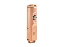 RovyVon A2x Mini Keychain Rechargeable LED Flashlight- 650 Lumens - CREE XP-G3 S5 - Includes Built-In Li-ion Battery Pack - Gold