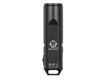 RovyVon A3x Mini Keychain Rechargeable LED Flashlight - 450 or 650 Lumens - Nichia 219C or CREE XP-G3 LED - Included Built-in Li-ion Battery Pack - Red or Gun Metal