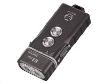 RovyVon E3 Plus USB-C Rechargeable LED Flashlight - Cool White - 700 Lumens - Uses 330mAh Li-ion Battery Pack - Gunmetal