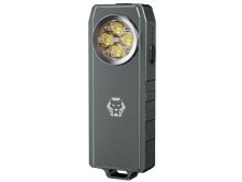 RovyVon E300S Gen 2 USB-C Rechargeable LED Flashlight - Cool White - 2400 Lumens - Uses 2000mAh Li-ion Battery Pack - Titanium Gray