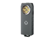RovyVon Angel Eyes E300S USB-C Rechargeable LED Flashlight - 2400 Lumens - CREE XP-G3 - 2nd Gen - Uses Built-in Li-Poly Battery Pack - Titanium Grey