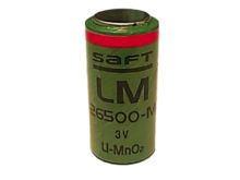 Saft LM26500-M C Size 7400mAh 3V Lithium Manganese Dioxide (Li-MnO2) Flat Top Primary Battery - Bulk