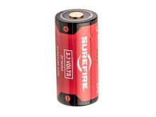SureFire SF18350 1100mAh 3.7V Protected Lithium Ion (Li-ion) Button Top Battery with Built-in Micro-USB Charging Port