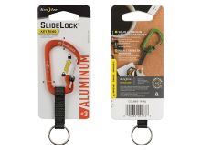 Nite Ize SlideLock Aluminum Key Ring - Orange