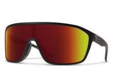Smith Optics - Boomtown with Matte Black Frame and ChromaPop Red Mirror Lens