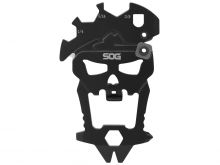 SOG MacV Multi-Tool - 12 Tools Included - Hardcased Black - Clam Pack (SM1001-CP)