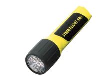 Streamlight 4AA ProPolymer HAZ-LO 68201 Safety-Rated Polymer Flashlight - 7 x White LEDs - 67 Lumens - Class I Div 1 - Includes 4 x AAs - Yellow, Boxed