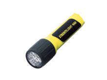 Streamlight 4AA ProPolymer HAZ-LO 68202 Safety-Rated Polymer Flashlight - 7 x White LEDs - 67 Lumens - Class I Div1 - Includes 4 x AAs - Yellow, Clam Packaged