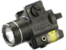 Streamlight TLR-4 G Compact LED Weapon Light with Green Laser - Rail Locating Key Kit Fits Most Handguns or H&K USP Mounts - 125 Lumens - Includes 1 x CR2