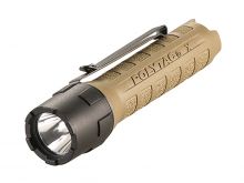 Streamlight 88612 PolyTax X USB Flashlight - Uses 2 x CR123A or 1 x 18650 (Included) Battery - 600 Lumens - Blister Packaging - Coyote