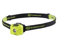 Streamlight QB Rechargeable LED Headlamp - 200 Lumens - Uses Built-In Li-Poly Battery Pack - Yellow - Clam Shell (61430)