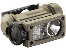 Streamlight Sidewinder Compact II 14532 Hands-Free Aviation Flashlight - White, Green Blue and IR LEDs - 55 Lumens - Includes 1 x AA, Rail Mount, Headstrap  - Boxed