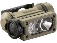 Streamlight Sidewinder Compact II 14531 Hands-Free Aviation Flashlight - White, Green Blue and IR LEDs - 55 Lumens - Includes 1 x CR123A, Rail Mount, Headstrap  - Clam Package