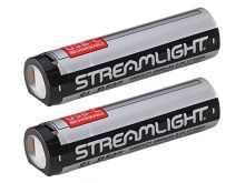 Streamlight 22112 SL-B50 4900mAh 3.6V Protected Lithium Ion (Li-Ion) Battery Pack With Built-In USB-C Charge Port - 2-Pack