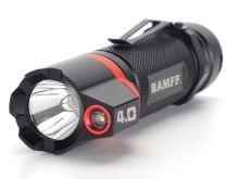 STKR BAMFF 4.0 Dual LED Flashlight - CREE LED - 400 Lumens - Includes 3 x AAA