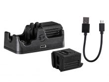 SureFire CH21 Charging Cradle for the XSC Series Lights - Includes 1 x B12 Battery and Cable
