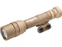 SureFire M640U Scout Light Pro Ultra High Output LED Weapon Light - 1000 Lumens - Includes 2 x CR123A, MLOK Mount and Z68 Tailcap - Tan