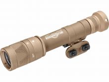SureFire M640V IR Scout Light Pro LED Weapon Light - 350 Lumens - 120mW - Includes 2 x CR123A, MLOK Mount and Z68 Tailcap - Tan
