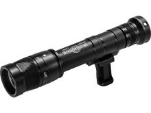 SureFire M640V IR Scout Light Pro LED Weapon Light - 350 Lumens - 120mW - Includes 2 x CR123A, MLOK Mount and Z68 Tailcap - Black